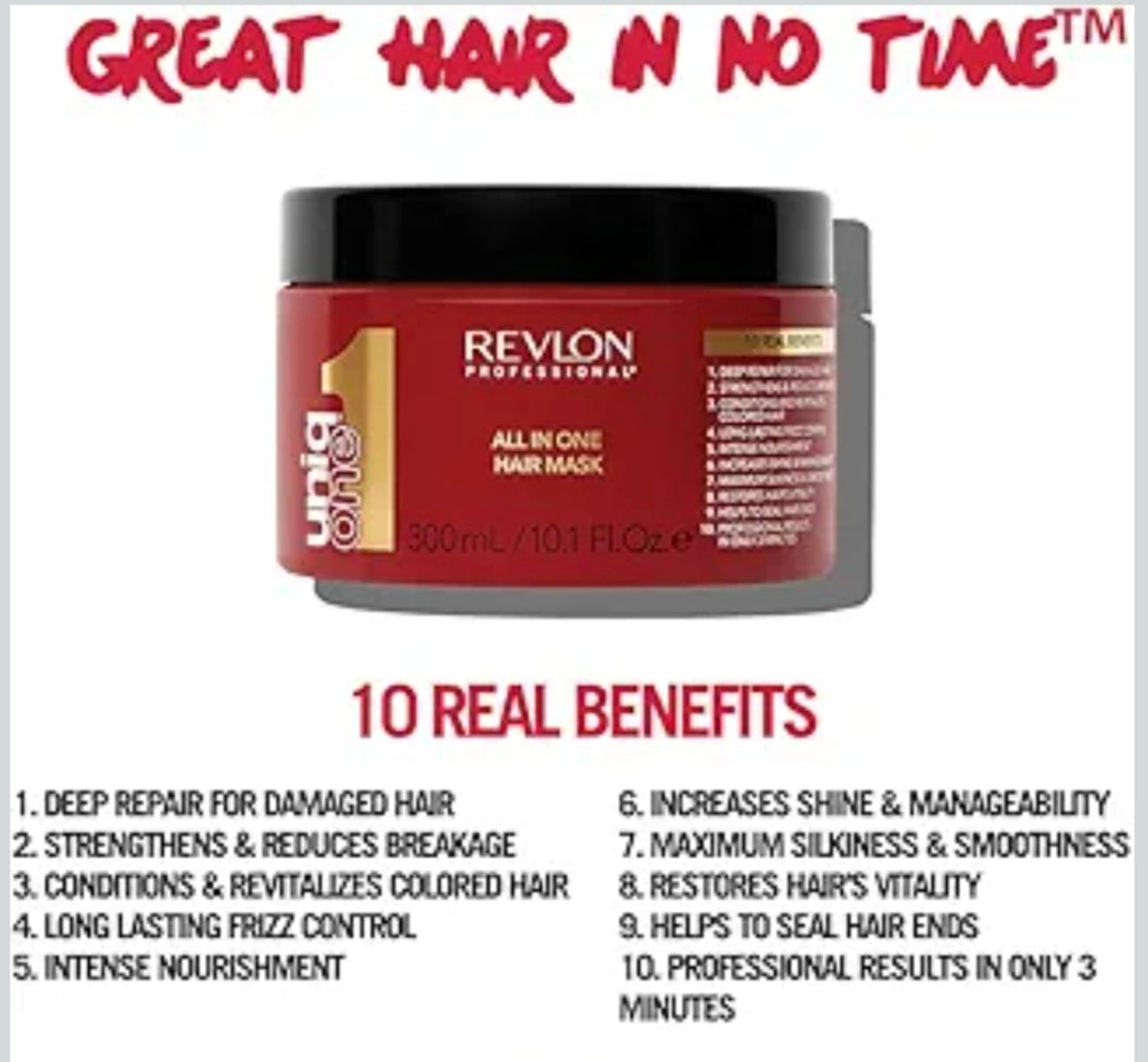 REVLON PROFESSIONAL UNIQONE ALL IN ONE HAIR MASK 300ml